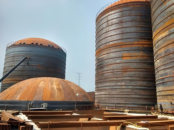 务川焦粉钢板仓